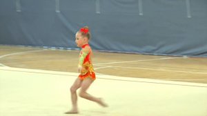 ЗАЖИГАТЕЛЬНОЕ ВЫСТУПЛЕНИЕ ХУДОЖЕСТВЕННАЯ ГИМНАСТИКА ДЕТИ Миронченкова Таня