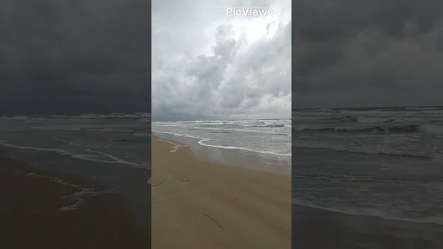 Анапа. Джемете. Чёрное море. 20 декабря 2023. Какая погода сегодня на юге. Море штормит. Пляж сейчас