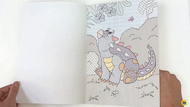 ПРОФ-ПРЕСС. ВОДНАЯ РАСКРАСКА с кисточкой. ДИНОЗАВРЫ смотреть онлайн