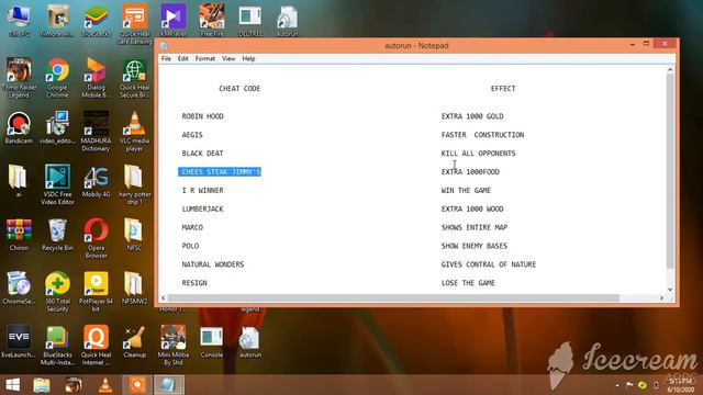 age of empire cheat codes смотреть онлайн