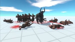 Animal Revolt Battle Simulator . Обновление . Оборотень . Горгона .Жираф . Обзор .