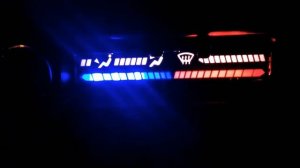 Светодиодная подсветка регуляторов печки 2115