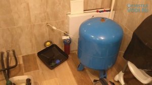 Водо-воздушная обратная промывка обезжелезивателя