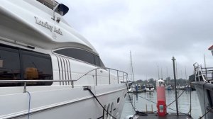 Lucky Ash - 23m Princess Yacht (Yarmouth Marina - Isle of Wight)