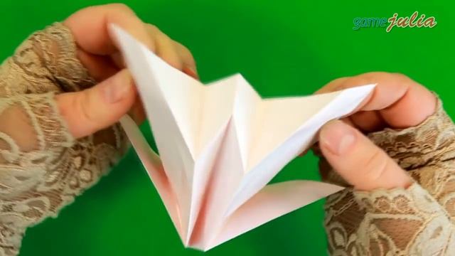 Оригами Пасхальный Кролик из бумаги