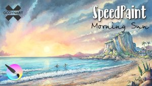 Как нарисовать пляж