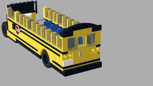 LEGO Bus Eater Trevor Henderson SCP 2086 - Monster Moc