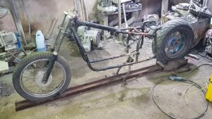 Днепр Кастом своими руками! Motorcycle of shit and sticks