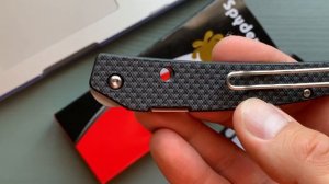 Нож складной Spyderco SC242CFP Ikuchi