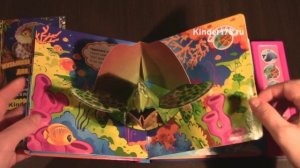 Музыкальная книга "Кто живет в океане" Забавные зверята. Азбукварик. Видео-обзор
