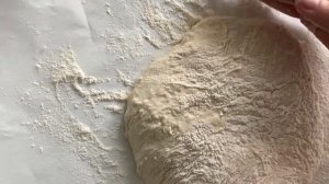 Хлеб в духовке без замеса.  Всего лишь 1 грамм дрожжей!