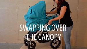 Bumbleride Indie 4 - как установить люльку