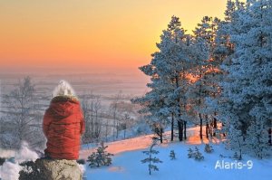 А зима будет большая...Варвара Визбор.