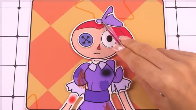 🤡 Game Book 🤡 Rescued Caine Pregnant With Many Teeth Babies | Amazing Digital Circus Story Book