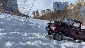 Первый выезд нашего нового  Land Rover 109. Тест тачки в мороз!!!