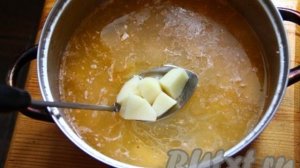 Крем-суп из семги со сливками