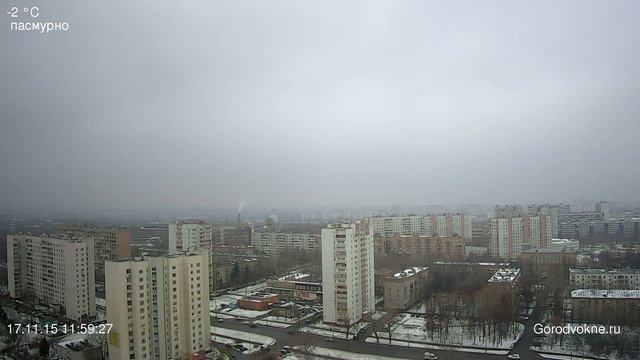 Панорама Москвы Таймплапс 151117 смотреть онлайн