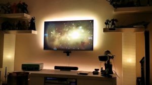 Philips Ambilight TV + Philips Hue E27 V4 Starter Kit + Philips Hue LED Strip