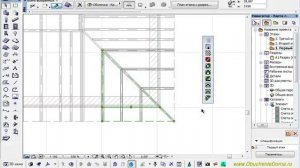 ArchiCad.(архикад). Как сделать стеклянную крышу. (Алексей Каширский)