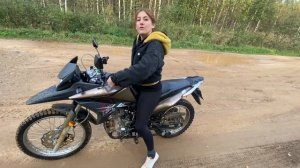 Учусь ездить на эндуро! RACER RC200-GY8