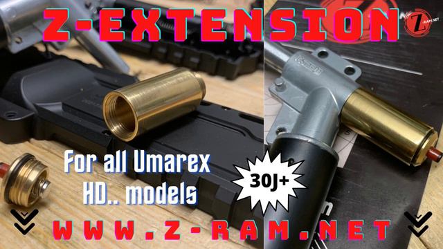 ?Use the Z-Extension now in all Umarex HD models (HDR50, HDR68, HDS, HDB, HDP50) Power Tuning 30j+! смотреть онлайн