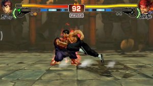 Street Fighter 4 Champion Edition: Fei Long VS Evil Ryu (Normal)