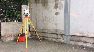 сканирование фасада тахеометром Leica Nova MS60