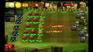 Angry Plants (Растения против Зомби) игра прохождение 3 уровень