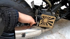 Обзор Японского тюнинга Honda Zoomer.