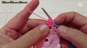 Cara Membuat Gantungan Kunci Mini Dress Rajut || Keychain Mini Dress Crochet.