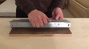 Раздвижной стол. Необычная раздвижная система.