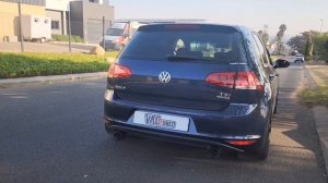 VW Golf 7 1.4L TSi Downpipe exhaust sound | review