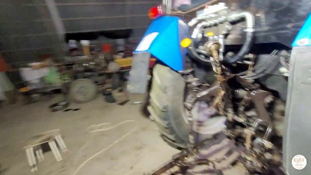 Перенос распеределителя на заднюю часть трактора МТЗ 82.1