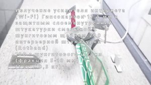 Тестирование шунгитовой защиты от излучений Wi-Fi и сотового телефона. (RU)