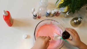 DIY жвачка для рук (антистресс) из клея ПВА и пены для бритья. Нandgum, slime. Лизун.