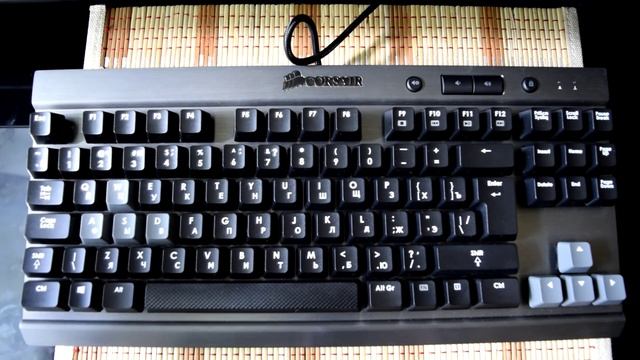 Обзор механической клавиатуры Corsair Vengeance K65 смотреть онлайн