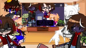 Afton family reacts to Michael Afton|angst|fight|ft.Afton Family|gacha club/life|Fnaf