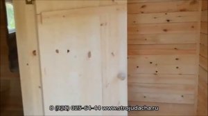 Компактная баня из бруса 3 на 4 под ключ