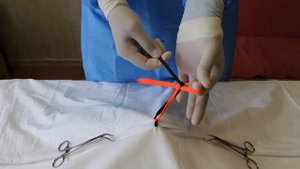 ➰Морской узел в хирургии |Two handed Reef Knot➰
