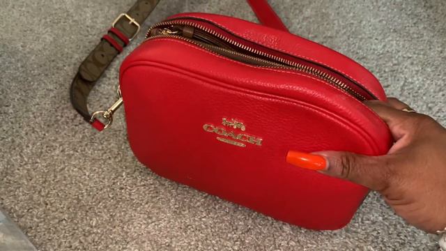Signature Coach Jamie Camera Bag #unboxing #coachoutlet смотреть онлайн