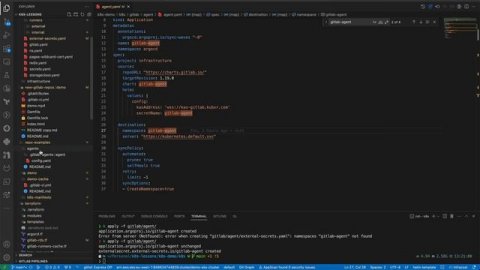 48 - Установка GitLab Agent для Kubernetes, используя Helm и ArgoCD. Что такое GitLab KAS. Часть #4