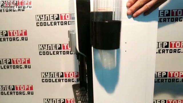 Обзор. Кулер для воды Ecotronic M40-LCE со шкафчиком, электронное охлаждение. смотреть онлайн