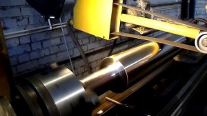 Полировка  штока после процесса твердого хромирования