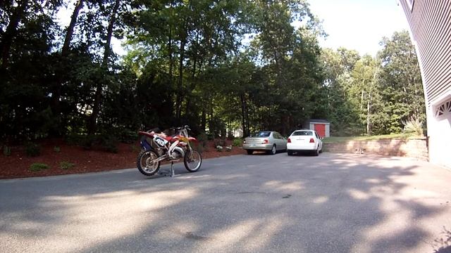 2001 honda cr 125 walk around and start up