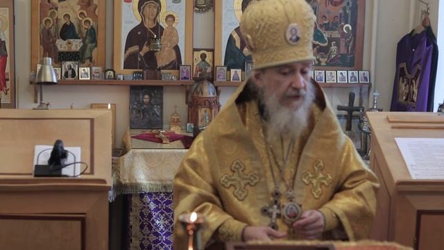 Проповедь епископа Амвросия (Тимрота) в неделю 21-ю по Пятидесятнице, 6 ноября 2022 г. смотреть онлайн