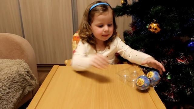 Свинка Пеппа - зимний набор от Чупа Чупс.