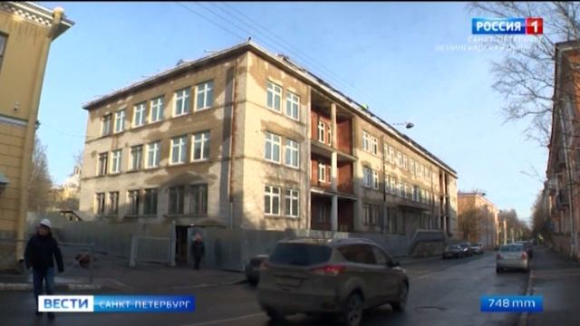 Ученики 406-й гимназии Пушкина третий год ждут окончания ремонта зданий школы смотреть онлайн