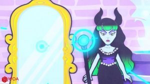 Бумажные Куклы Одеваются - Розовый И Голубой Костюм Принцессы На Хэллоуин - Barbie Story & Crafts