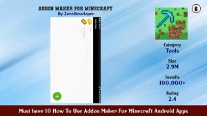 Must have 10 How To Use Addon Maker For Minecraft Android Apps