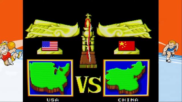 Super Dodge Ball - Stages / Ending (Arcade) смотреть онлайн